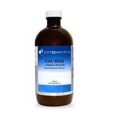 Cal·Mag + Vitamin D3 & K2 - Liquide - Bleuet