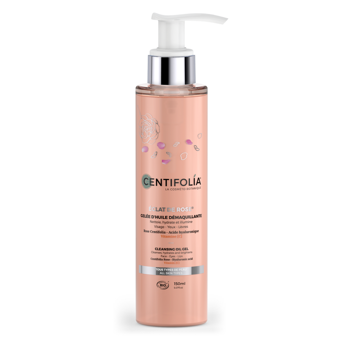 Gelée d'huile démaquillante Éclat de Rose®